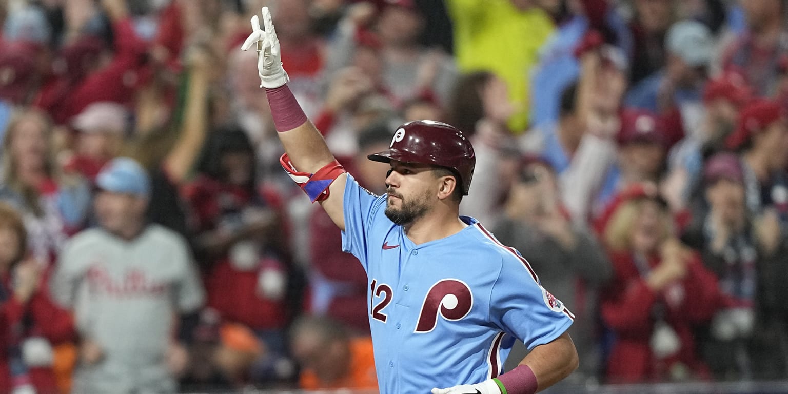 Kyle Schwarber after hitting 1 of his 4 HRs last night