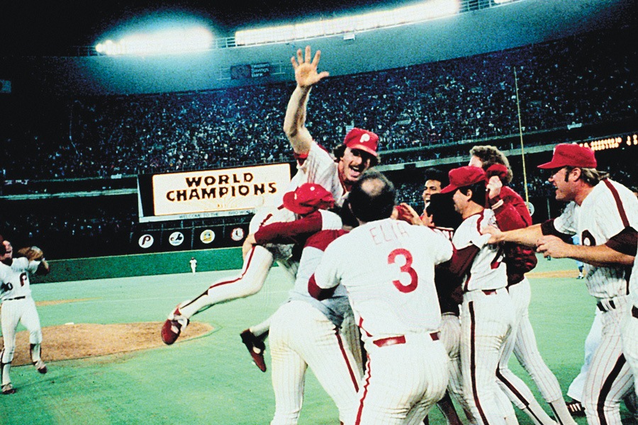 Phillies win the 1980 World Series