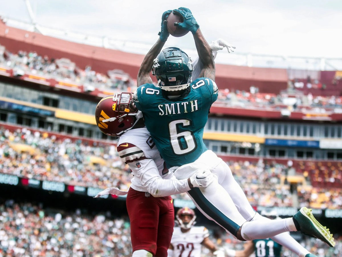 Do You Realize What DeVonta Smith Did for the&nbsp;Eagles?