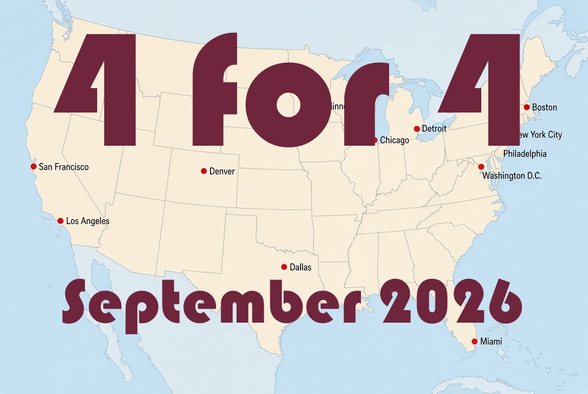 4 For 4, Philly vs Everybody: September 2026